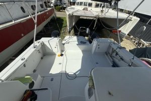 cockpit, Glacier Bay, trawler for sale