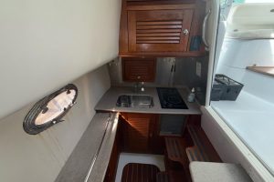 interior, Glacier Bay, trawler for sale