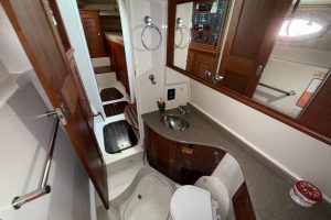 interior, Glacier Bay, trawler for sale