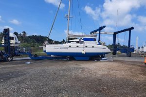 boatyard, FP 43 Belize, catamaran for sale