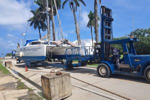 boatyard, FP 43 Belize, catamaran for sale