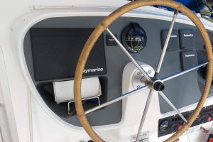helm, FP 43 Belize, catamaran for sale