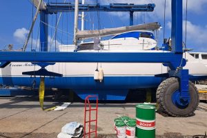 boatyard, FP 43 Belize, catamaran for sale
