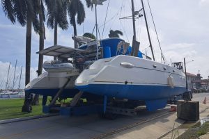 boatyard, FP 43 Belize, catamaran for sale