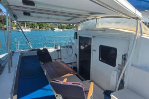 cockpit, Outremer 45, catamaran for sale