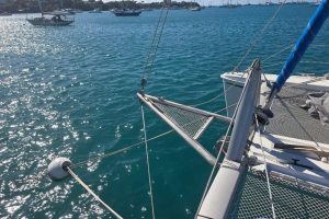 underway, Outremer 45, catamaran for sale