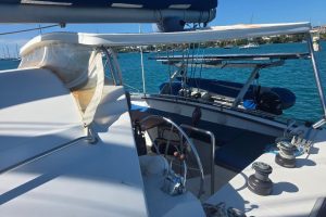 helm, Outremer 45, catamaran for sale