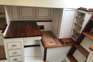 interior, Herreshoff 58, sailboat for sale