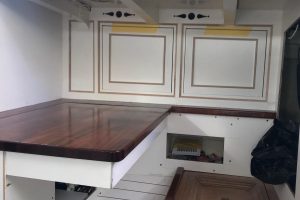 interior, Herreshoff 58, sailboat for sale