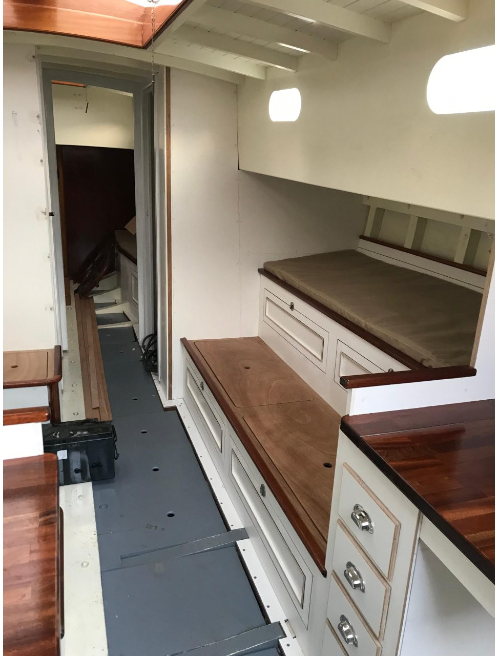 interior, Herreshoff 58, sailboat for sale