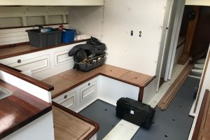 interior, Herreshoff 58, sailboat for sale