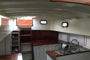 salon, Herreshoff 58, sailboat for sale
