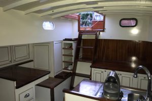 interior, Herreshoff 58, sailboat for sale