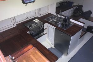 interior, Herreshoff 58, sailboat for sale