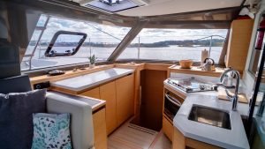 navigation station, Nautitech 40 Open, catamaran for sale
