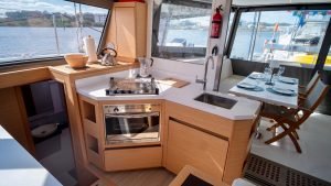 interior, Nautitech 40 Open, catamaran for sale