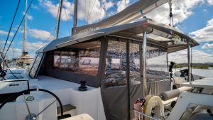cockpit, Nautitech 40 Open, catamaran for sale