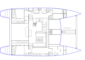 Admiral 40 layout drawing 2