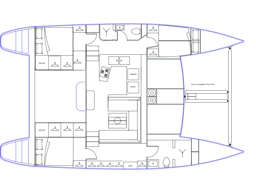 Admiral 40, catamaran for sale
