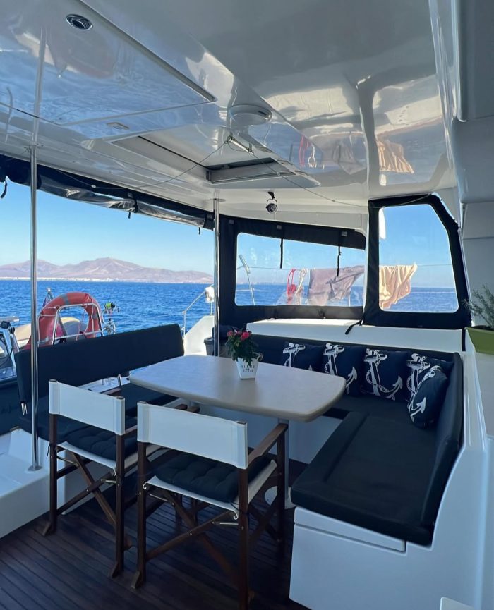 cockpit, Lagoon 450, catamaran for sale