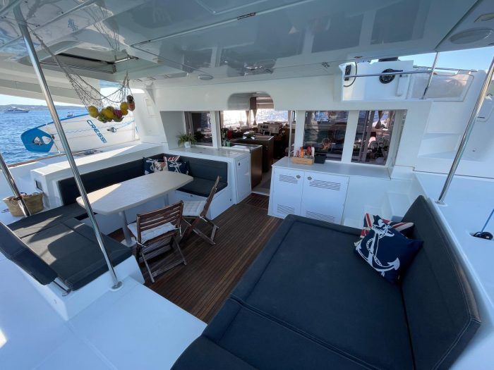 cockpit, Lagoon 450, catamaran for sale