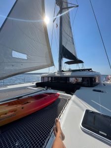 deck, Lagoon 450, catamaran for sale