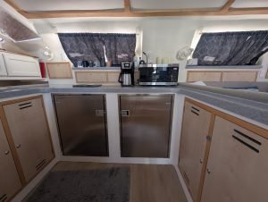 interior, Admiral 40, catamaran for sale