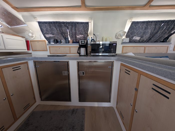 interior, Admiral 40, catamaran for sale