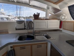 interior, Admiral 40, catamaran for sale