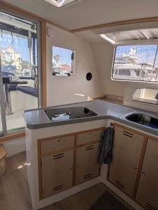 interior, Admiral 40, catamaran for sale