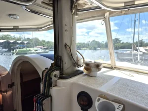 helm, Prout 38, catamaran for sale