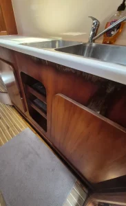interior, Prout 38, catamaran for sale