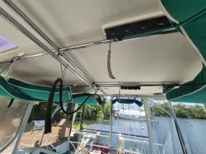 cockpit, Prout 38, catamaran for sale