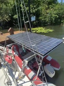 deck, Prout 38, catamaran for sale