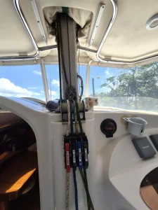 helm, Prout 38, catamaran for sale