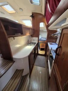 salon, Prout 38, catamaran for sale