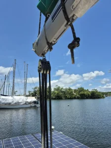 deck, Prout 38, catamaran for sale