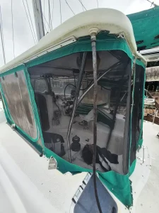 helm, Prout 38, catamaran for sale