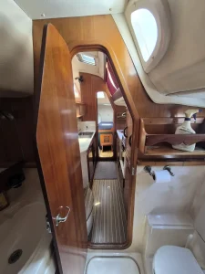 interior, Prout 38, catamaran for sale