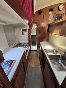 interior, Prout 38, catamaran for sale