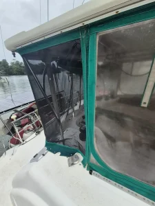 helm, Prout 38, catamaran for sale
