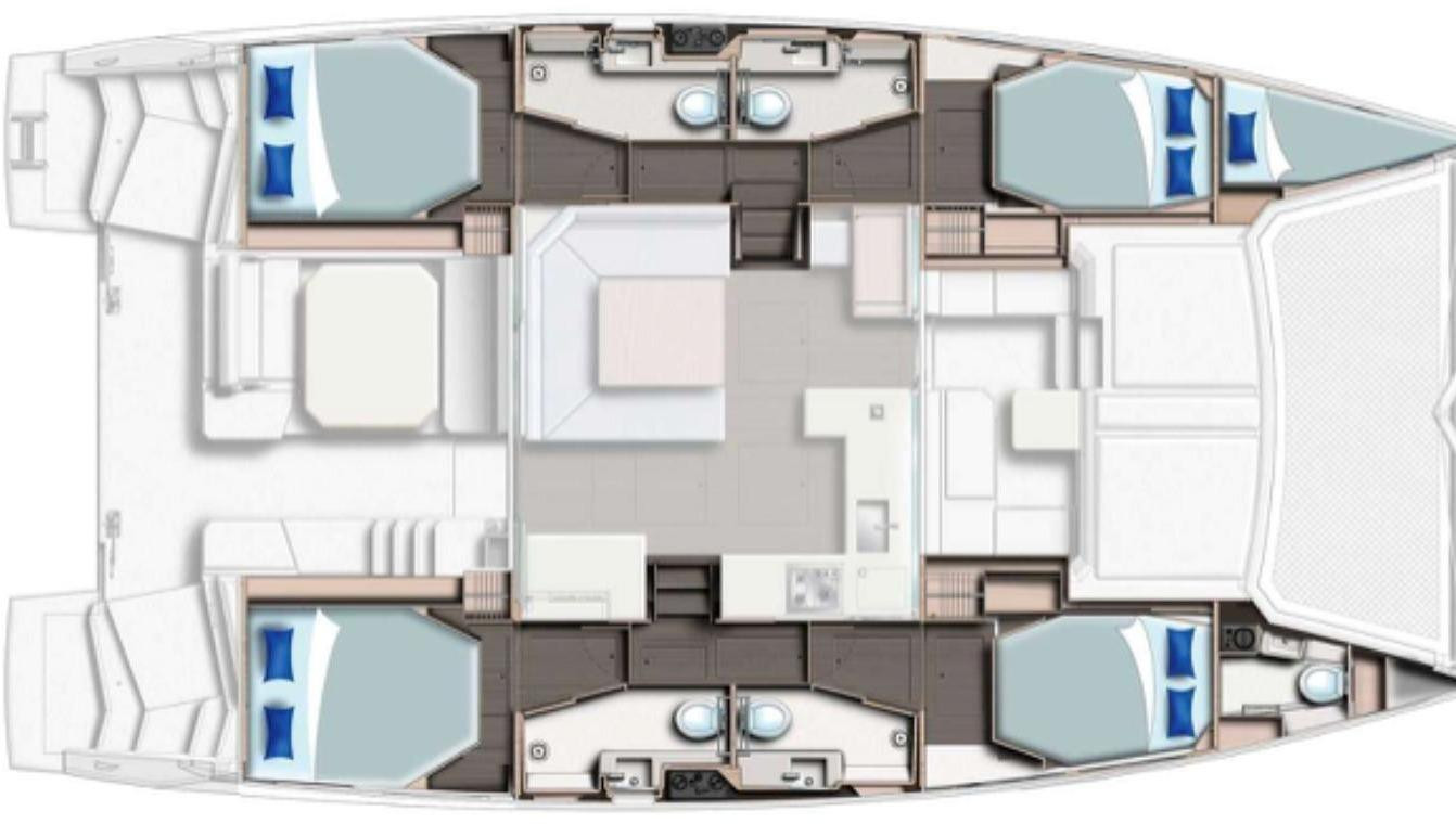 Leopard 45, catamaran for sale