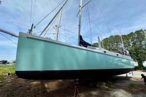 boatyard, Chris White, catamaran for sale