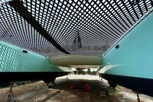 boatyard, Chris White, catamaran for sale
