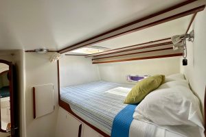 bed, Chris White, catamaran for sale