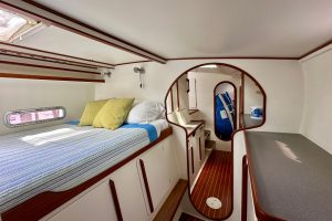 bed, Chris White, catamaran for sale