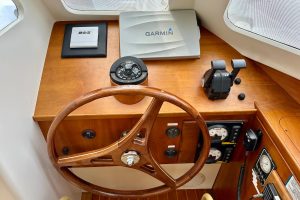 helm, Chris White, catamaran for sale
