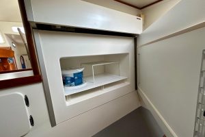 interior, Chris White, catamaran for sale