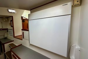 interior, Chris White, catamaran for sale