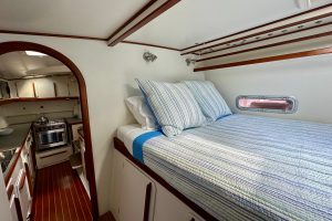 bed, Chris White, catamaran for sale